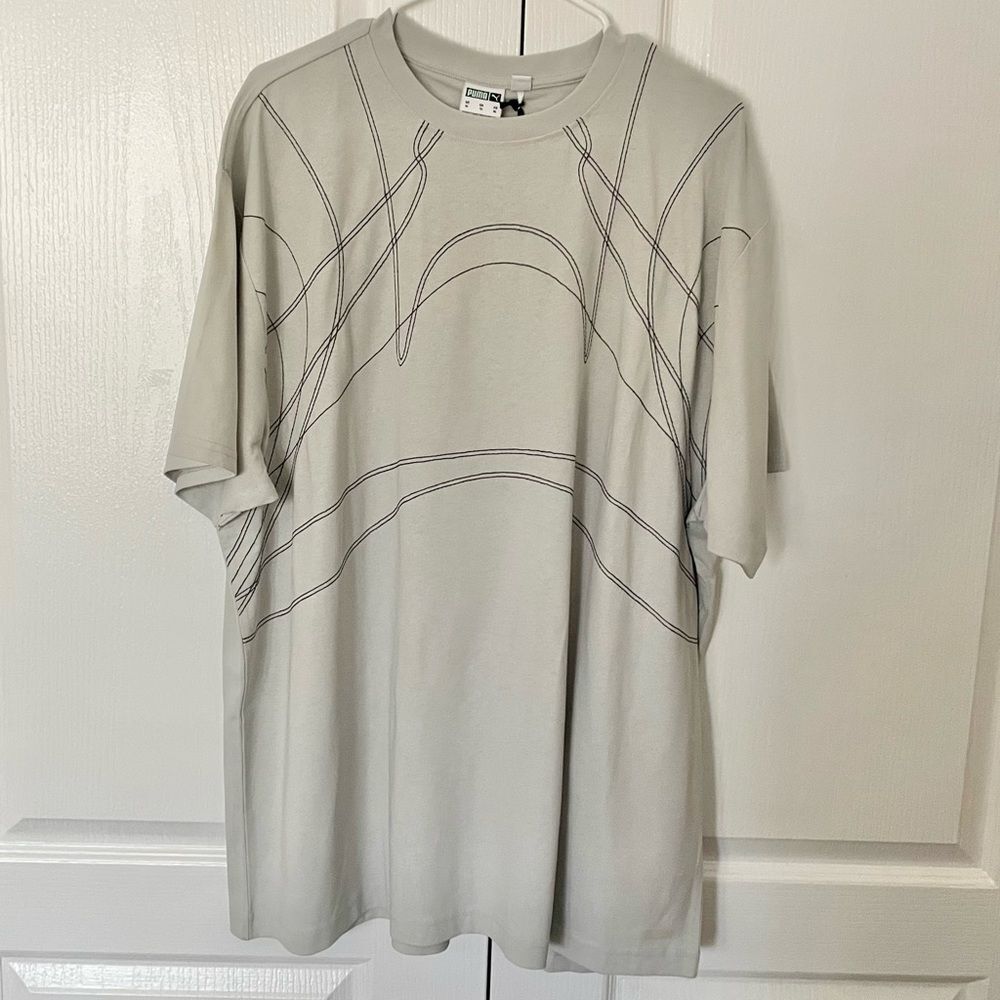 Puma x Billy Walsh King Gray/Violet T-Shirt Size Men’s XL